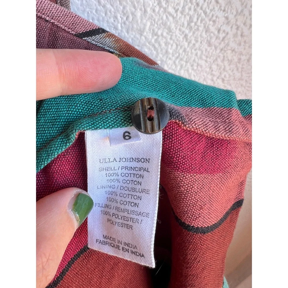 Ulla Johnson Varda Midi Dress Souk 6 - Picture 11 of 13